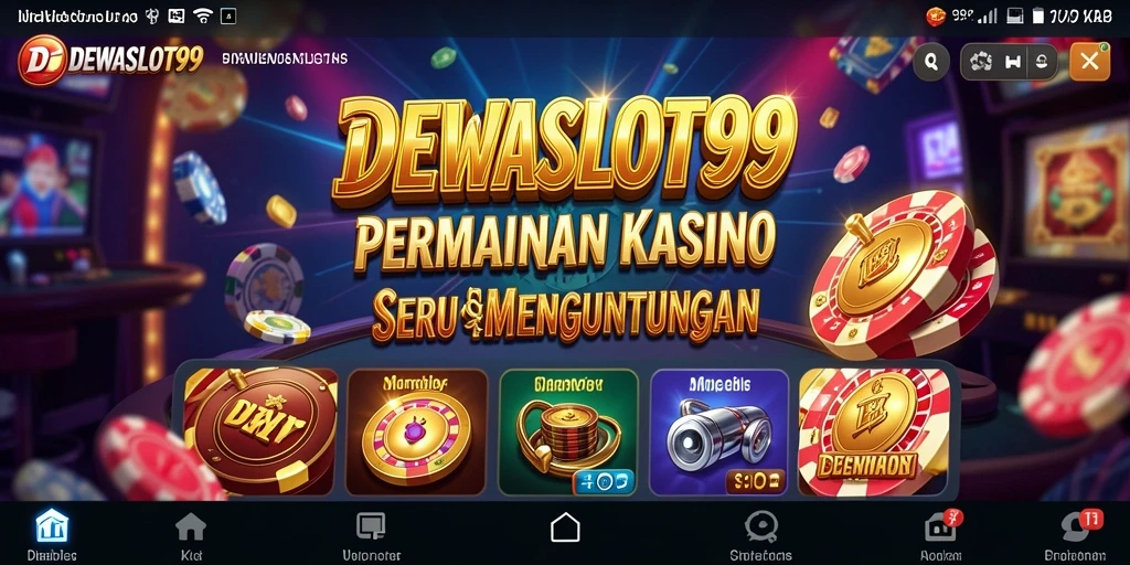 Screenshot gameplay DEWASLOT99 yang menarik dan menghibur.