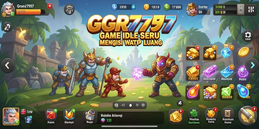 Tampilan gameplay GGR7777 yang dinamis dan menarik.