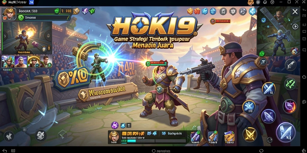 Gameplay menarik HOKI9 dengan strategi mendalam.
