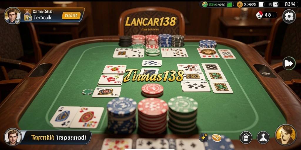 Tampilan gameplay Gaple yang seru dan interaktif di LANCAR138.