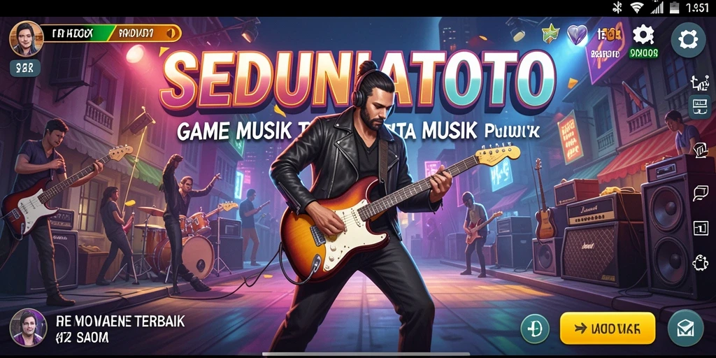 Tampilan gameplay SEDUNIATOTO yang seru dan penuh warna.