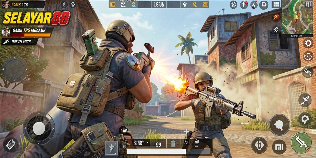 Tangkapan layar gameplay mendebarkan di SELAYAR88.