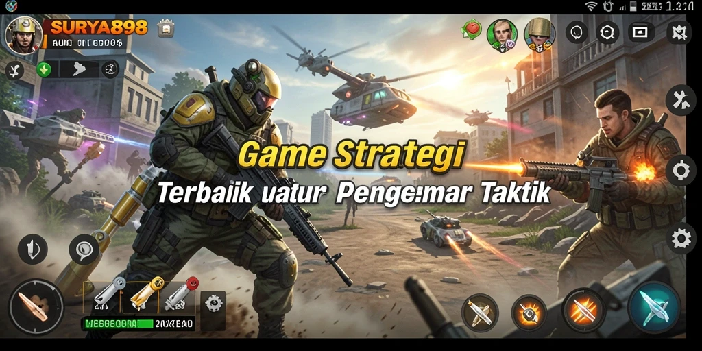 Tampilan menarik gameplay SURYA898 yang menuntut strategi dan taktik.
