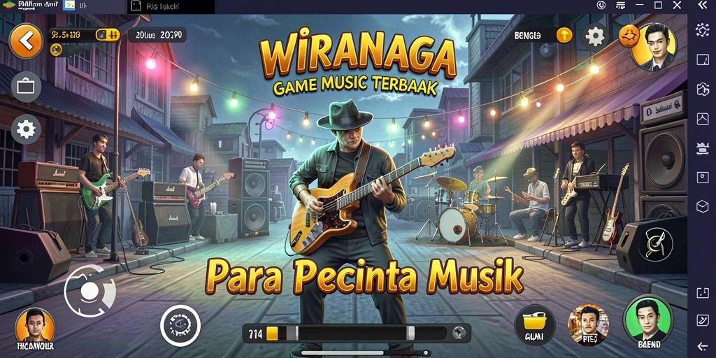 Tampilan gameplay <strong>WIRANAGA</strong> yang menarik dan interaktif.